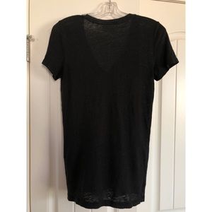 J. Crew Tops - Jcrew black linen pocket tee J. Crew Tops - Jcrew black linen pocket tee